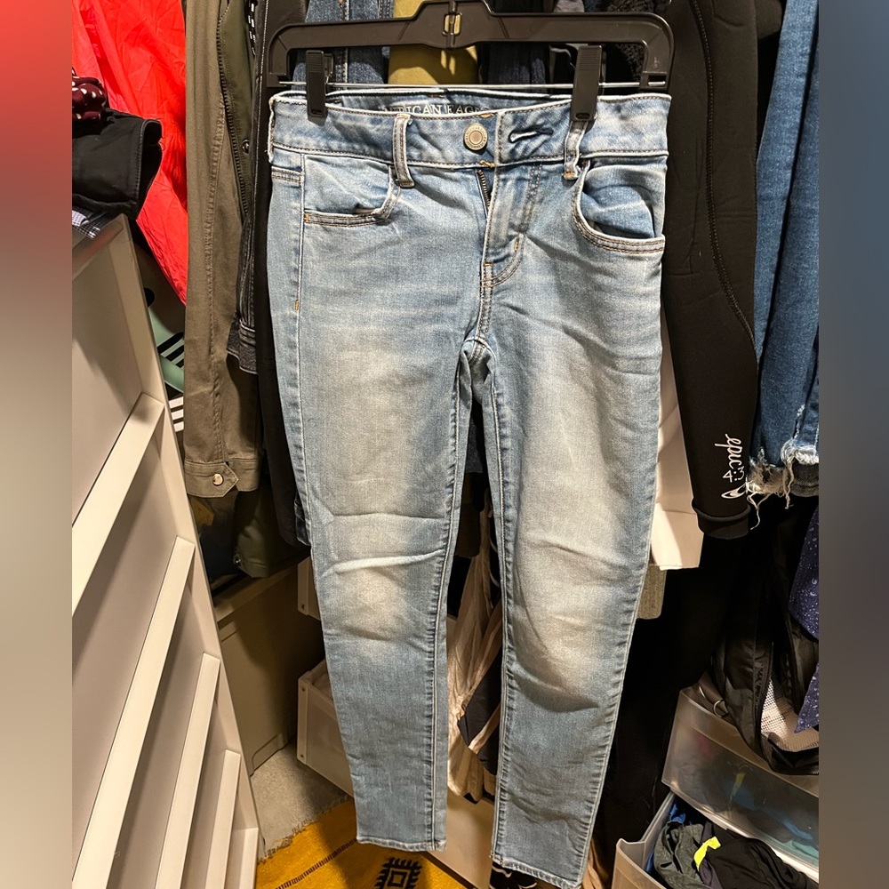 American eagle size 0 jeans